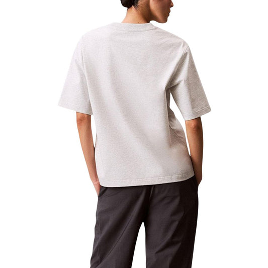 Calvin Klein Jeans Gray Cotton T-Shirt