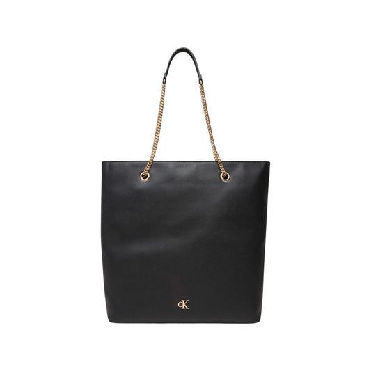 Calvin Klein Black Polyethylene Handbag