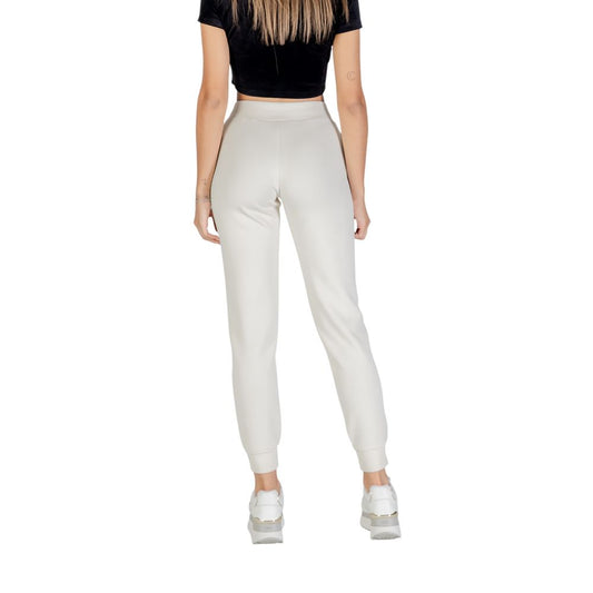 Guess Active Cream Polyester Joggers (Workout Pants)