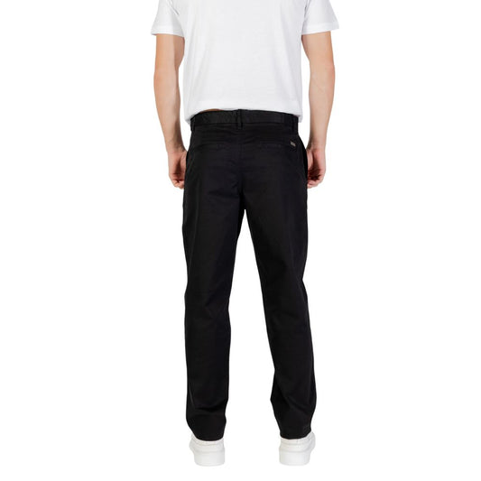 Armani Exchange Black Cotton Skinny Pants