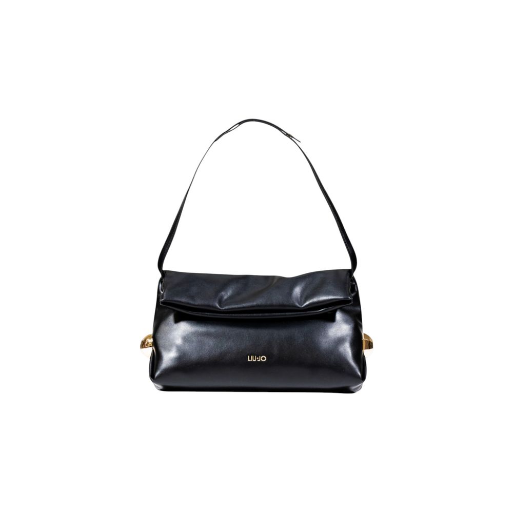 Liu Jo Black Polyethylene Clutch Bag