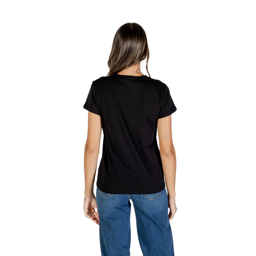 Liu Jo Black Cotton T-Shirt
