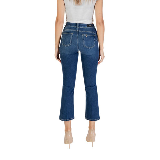 Liu Jo Blue Cotton Bootcut Jeans