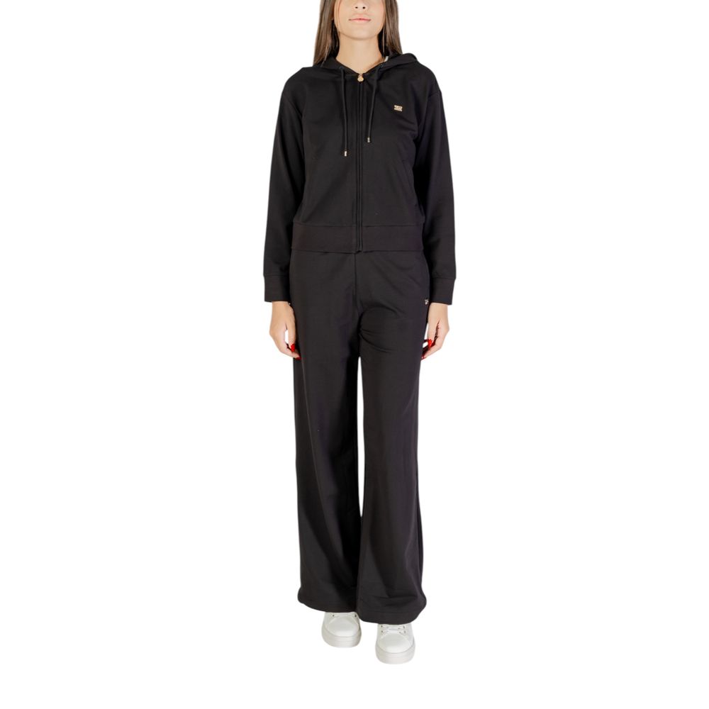EA7 Emporio Armani Black Cotton Tracksuit