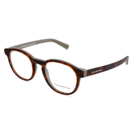 Ermenegildo Zegna Brown Acetate Glasses (Frames)