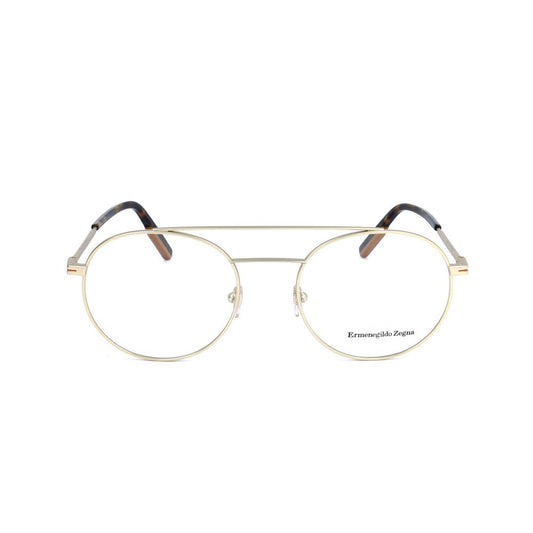 Ermenegildo Zegna Gold Metal Glasses (Frames)