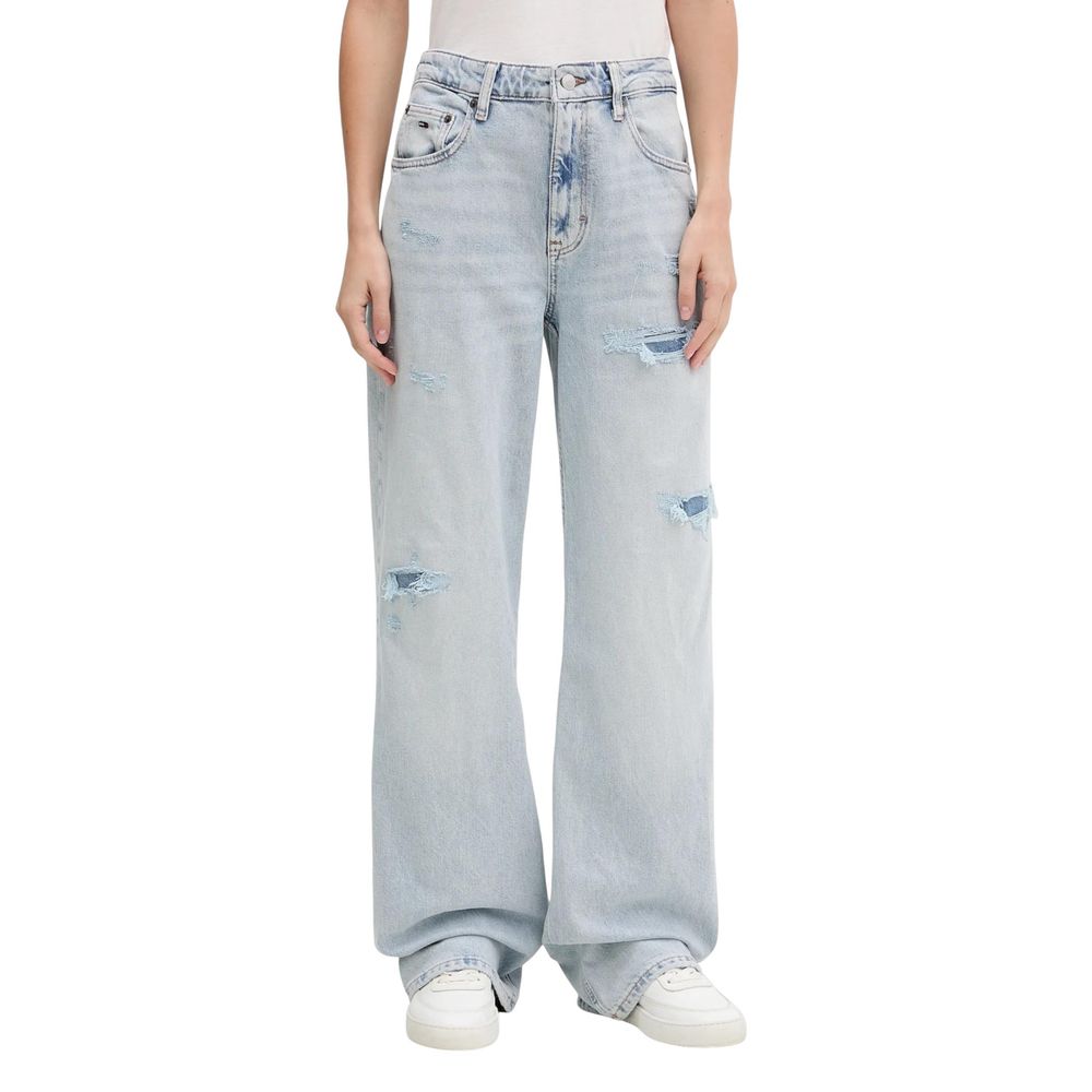 Tommy Hilfiger Jeans Light Blue Recycled Cotton Mom Jeans