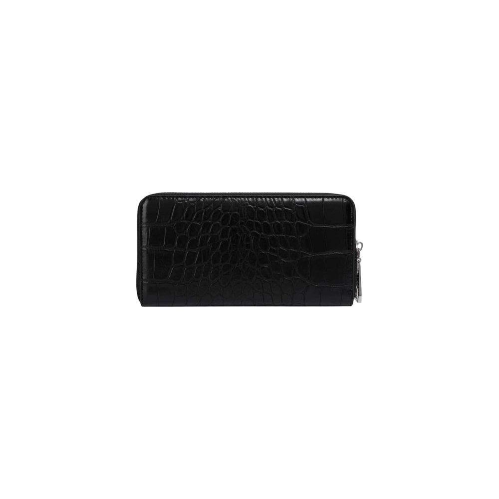 Replay Black Polyester Wallet