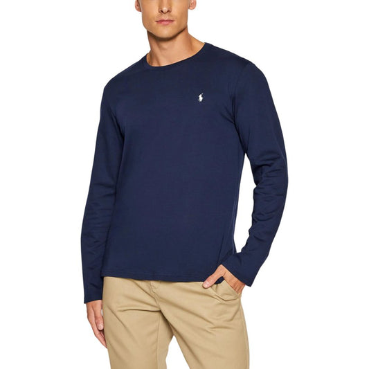 Ralph Lauren Blue Cotton Long Sleeve T-Shirt