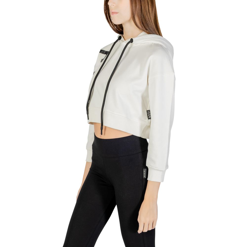 Icon Cream Cotton Hoodie