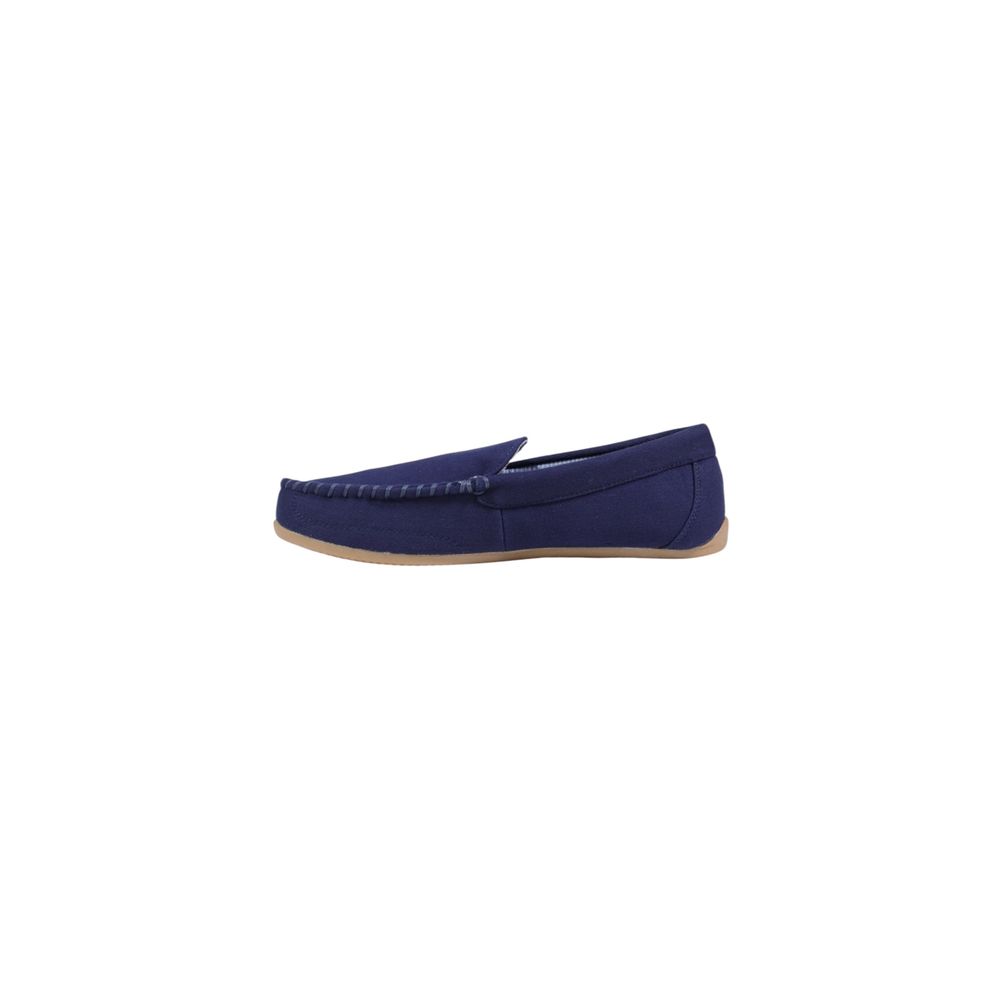 Ralph Lauren Blue Textile Slippers