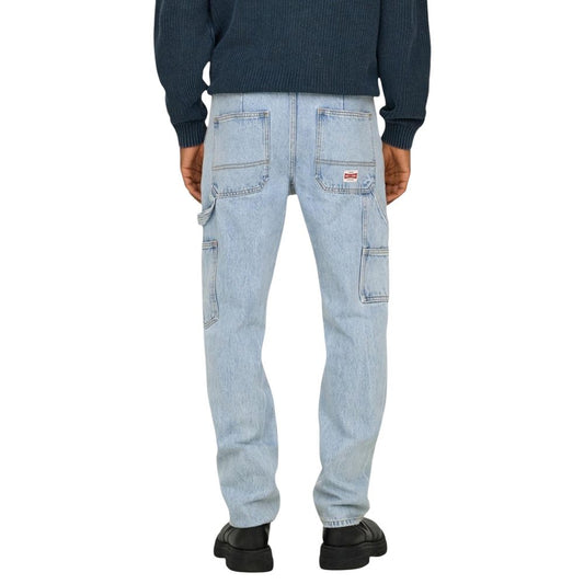 Only & Sons Blue Cotton Relaxed Fit Jeans