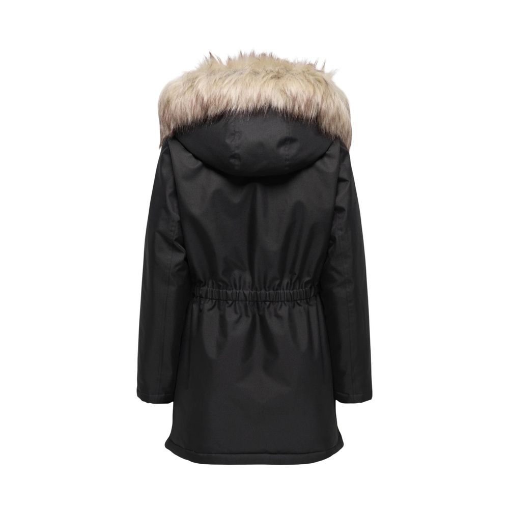 Only Black Recycled Polyester Parka