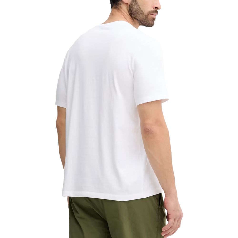 Calvin Klein Jeans White Cotton T-Shirt