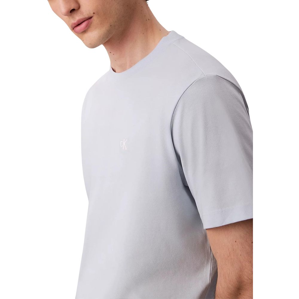 Calvin Klein Jeans Blue Cotton T-Shirt