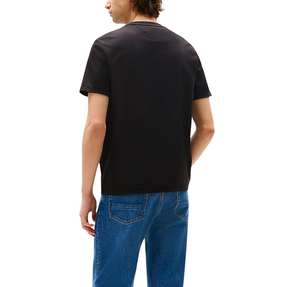 Tommy Hilfiger Black Cotton T-Shirt