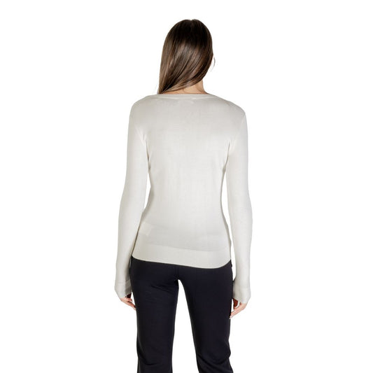 Guess Cream Viscose Sweatshirt