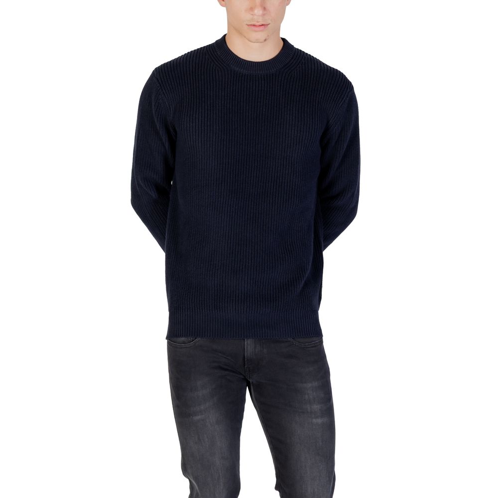 Replay Blue Cotton Sweatshirt