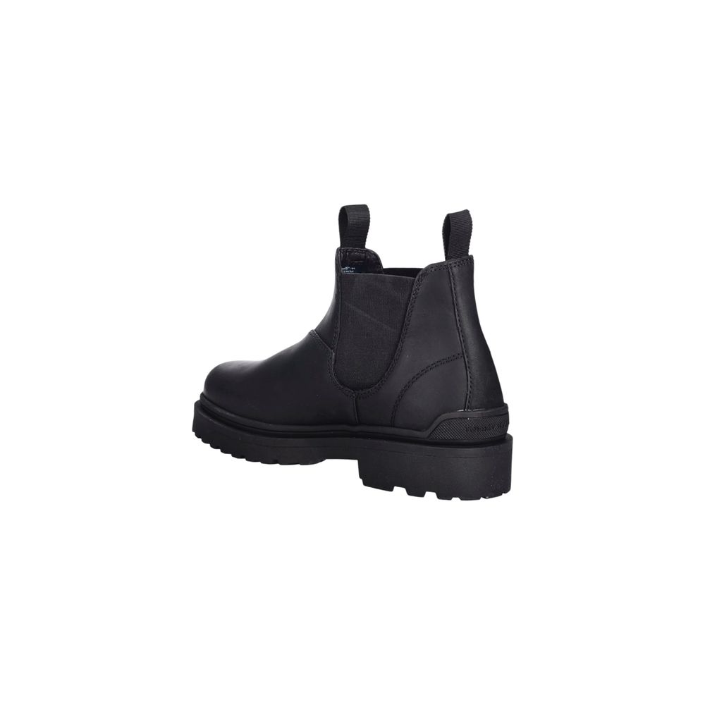 Tommy Hilfiger Jeans Black Leather Chelsea Boots