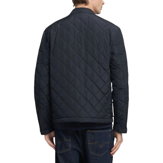 Replay Blue Polyester Bomber