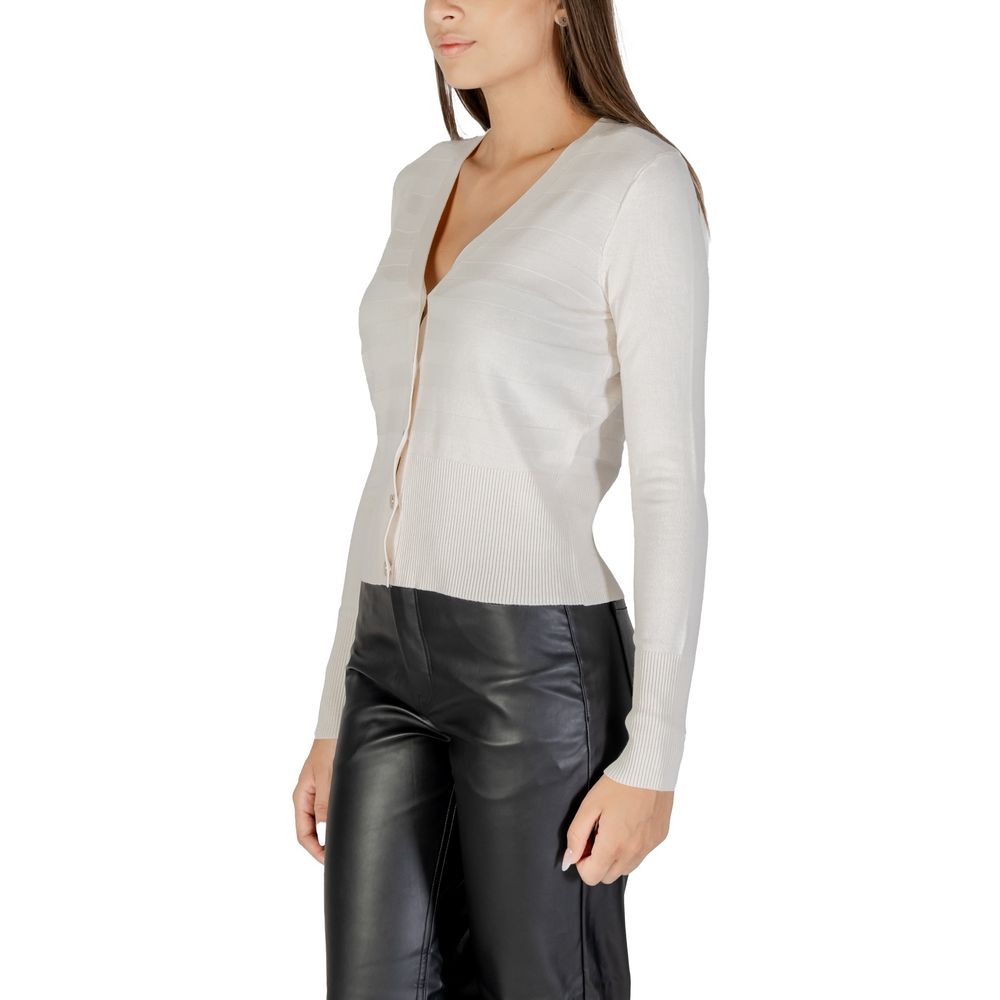 Morgan De Toi Beige Viscose Cardigan