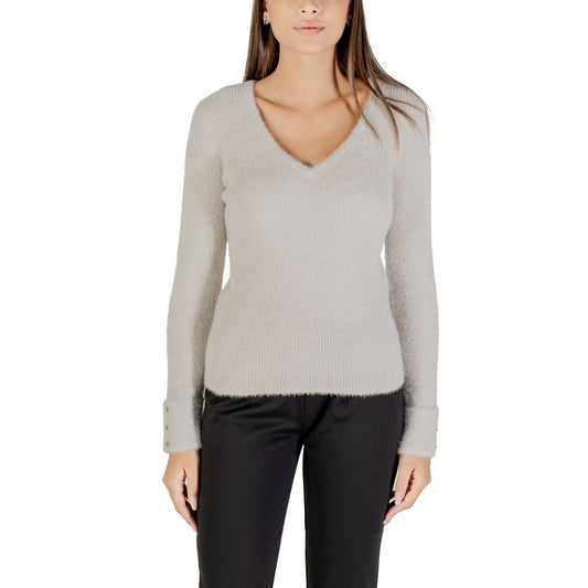 Morgan De Toi Beige Polyamide Sweatshirt
