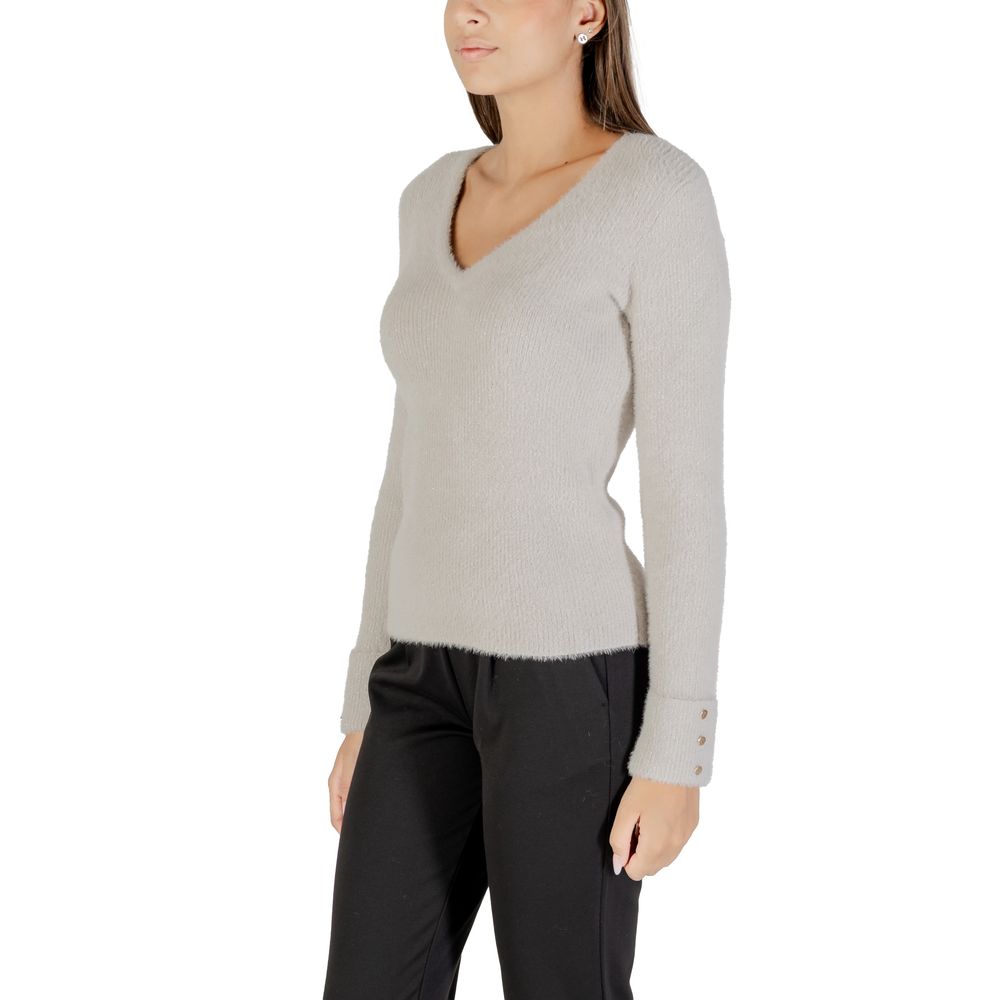 Morgan De Toi Beige Polyamide Sweatshirt