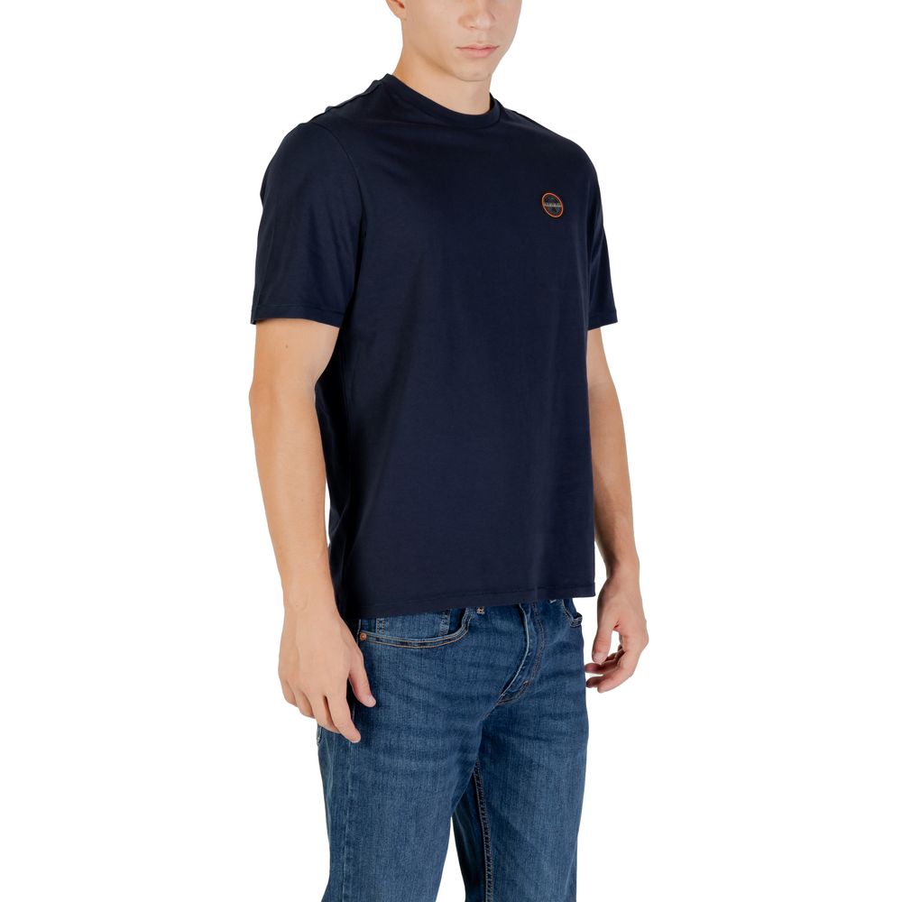 Napapijri Blue Cotton T-Shirt