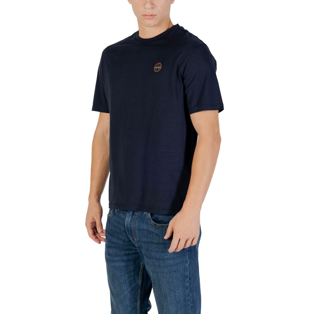 Napapijri Blue Cotton T-Shirt