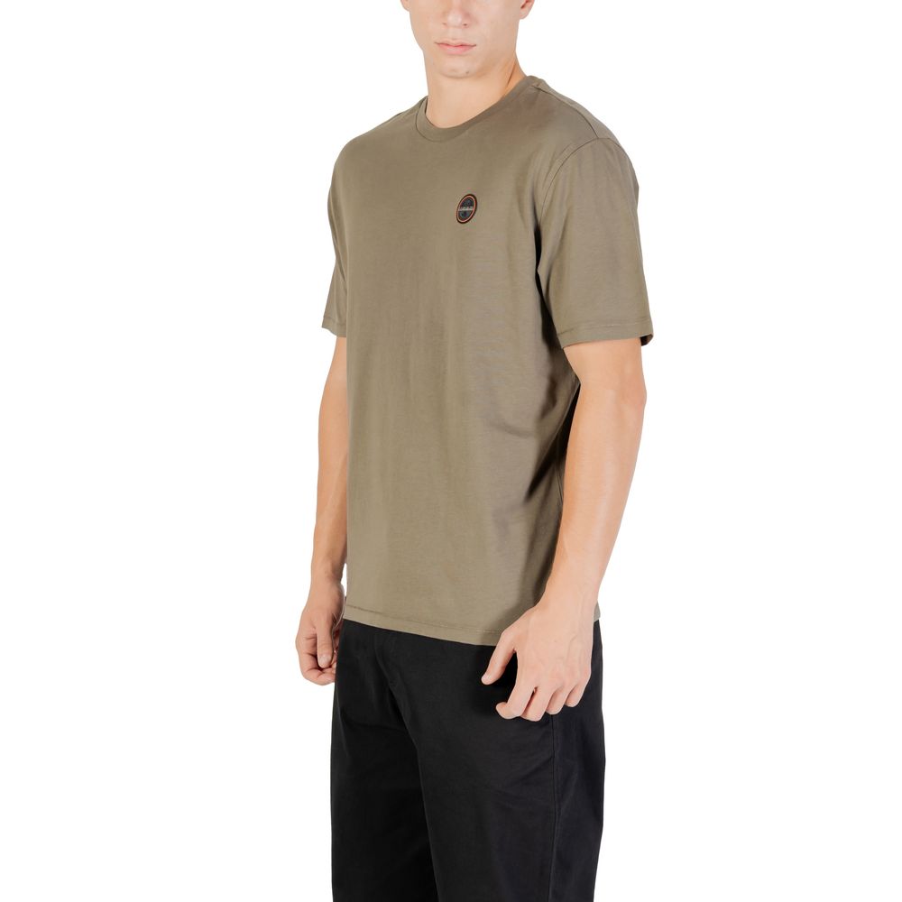 Napapijri Bicolor Cotton T-Shirt