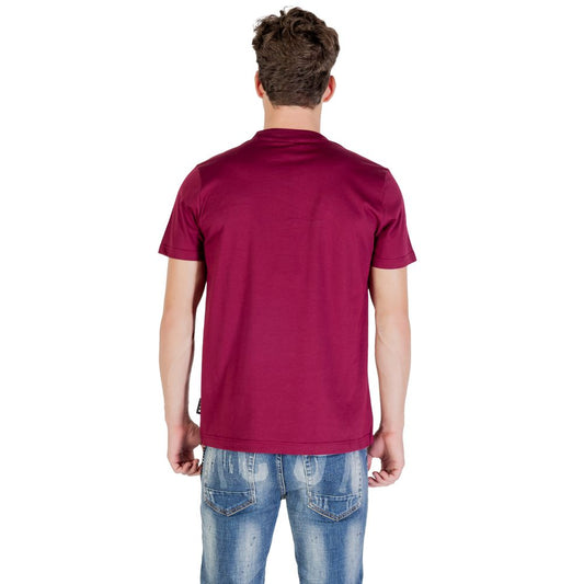 Icon Bordeaux Cotton T-Shirt