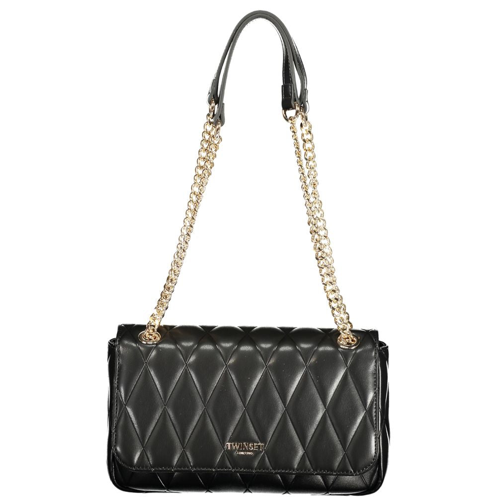 Twinset Black Polyurethane Women Handbag