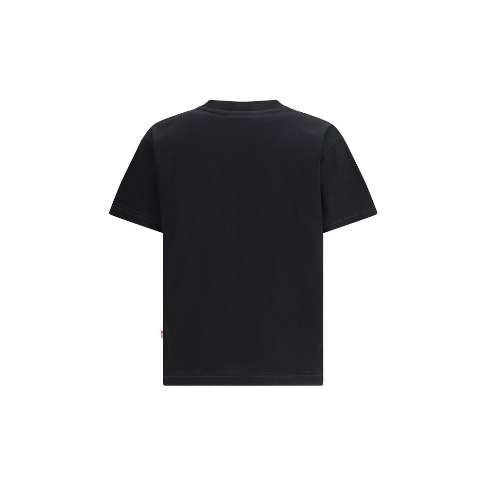 Diesel Black Cotton T-Shirt