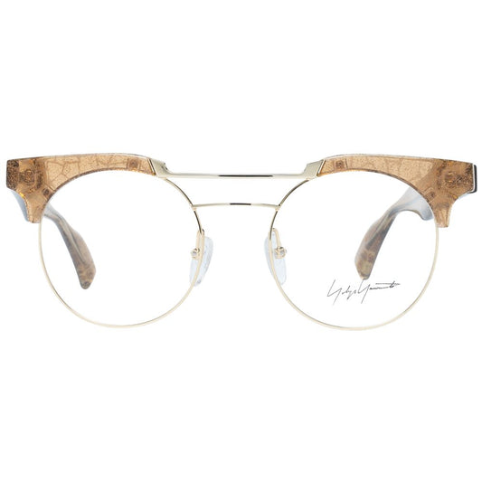 Yohji Yamamoto Gold Metal & Plastic Glasses (Frames)