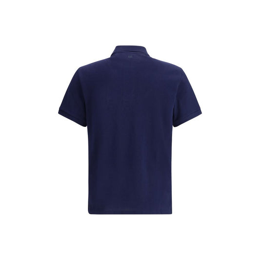 Ami Paris Blue Cotton Polo Shirt