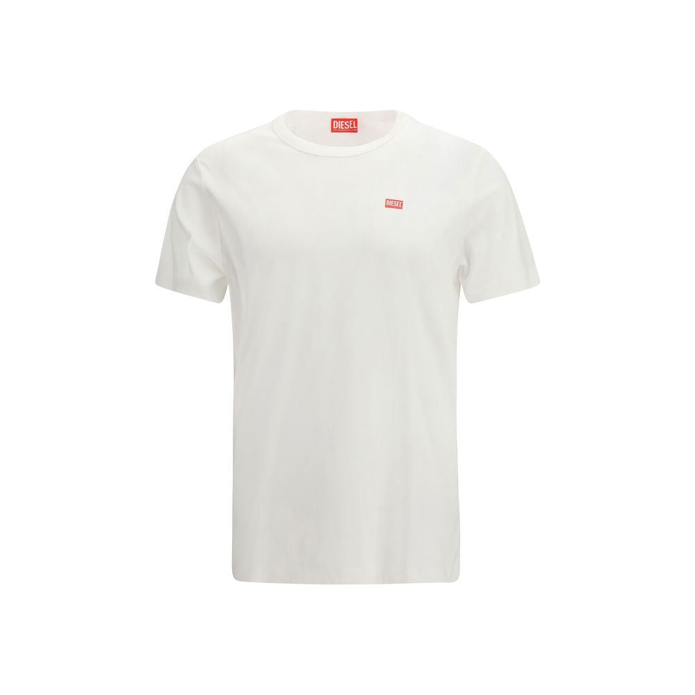 Diesel White Cotton T-Shirt