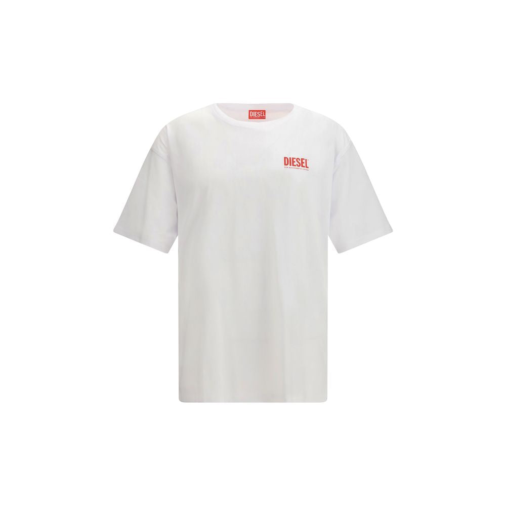 Diesel White Cotton T-Shirt