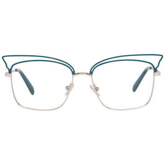 Emilio Pucci Turquoise Metal Glasses (Frames)