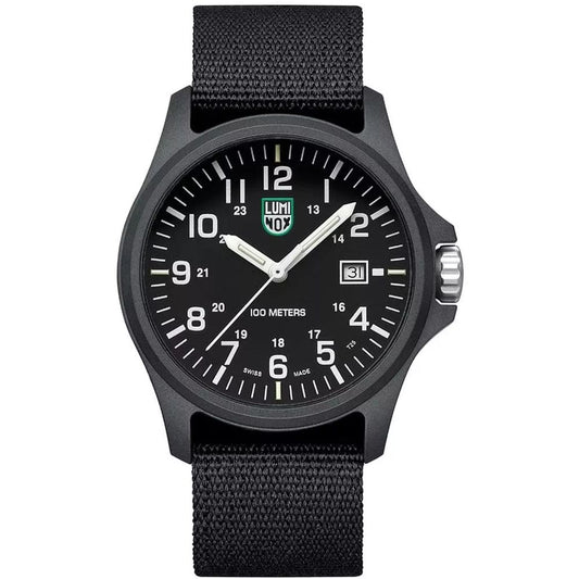 Luminox Black Nylon Sport Watch