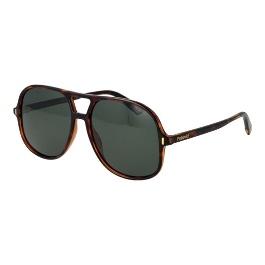 Polaroid Brown Polycarbonate Sunglasses
