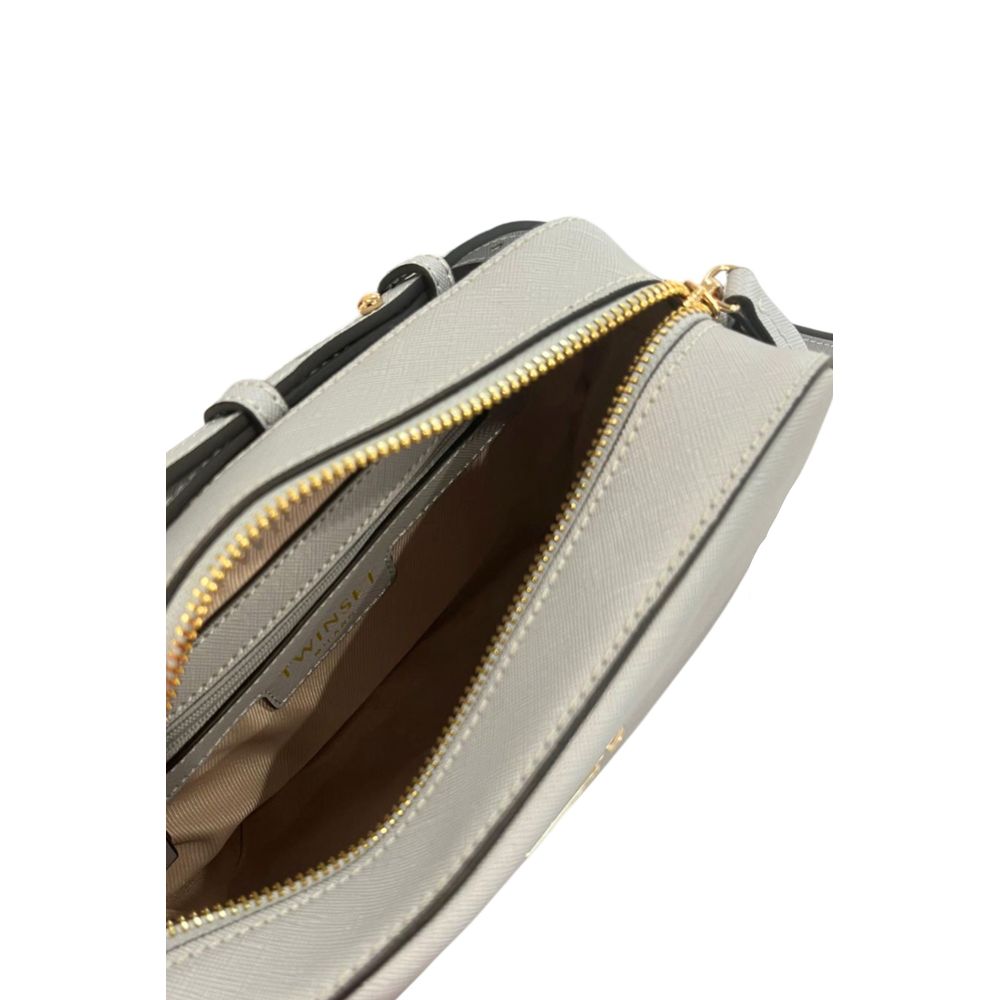 Twinset Blue PU Women Crossbody Bag