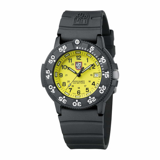 Luminox Black Rubber Sport Watch