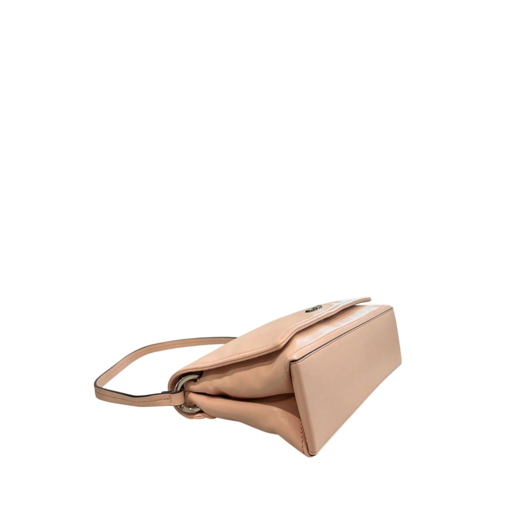 Twinset Pink Polyurethane Women Shoulder Bag