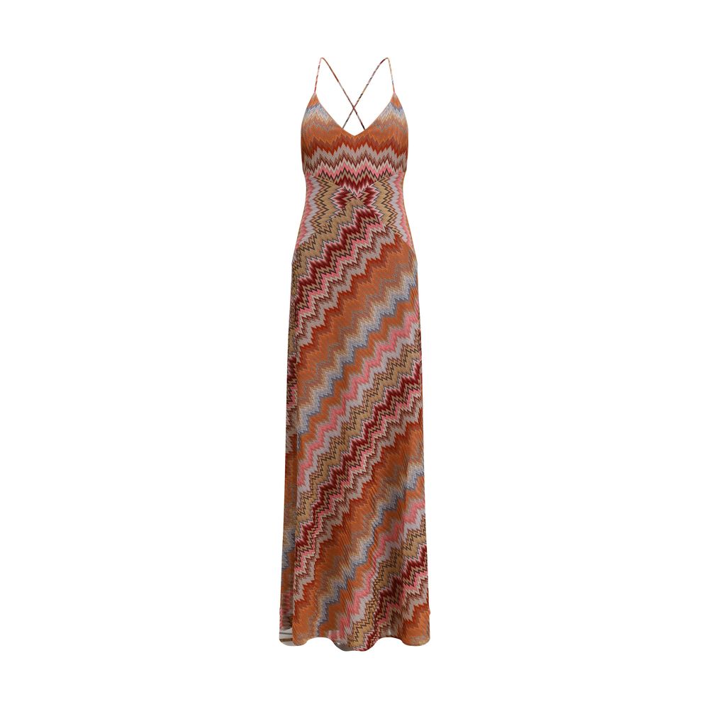 Missoni Multicolor Viscose Long Dress