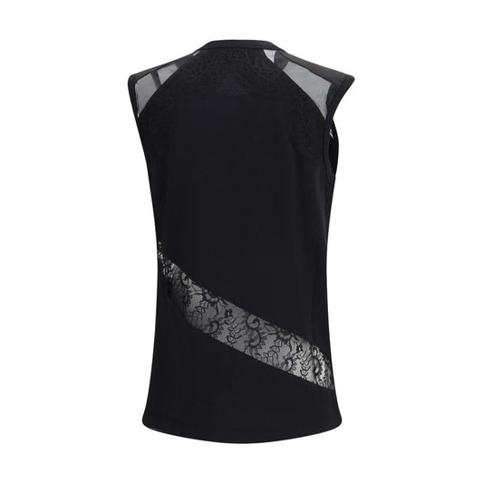 PINKO Black Cotton Top