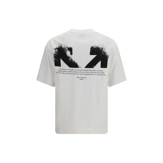 Off-White White Cotton T-Shirt