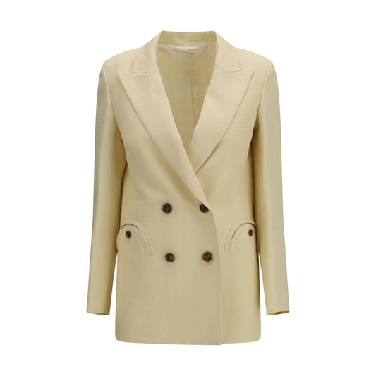 Blazé Milano Beige Linen Blazer