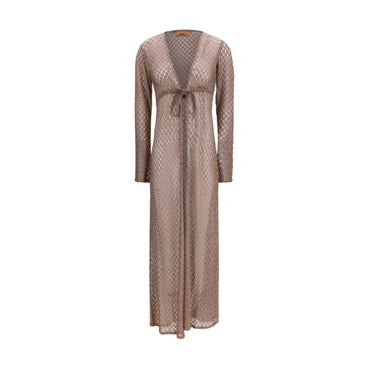 Missoni Brown Viscose Casual Dress