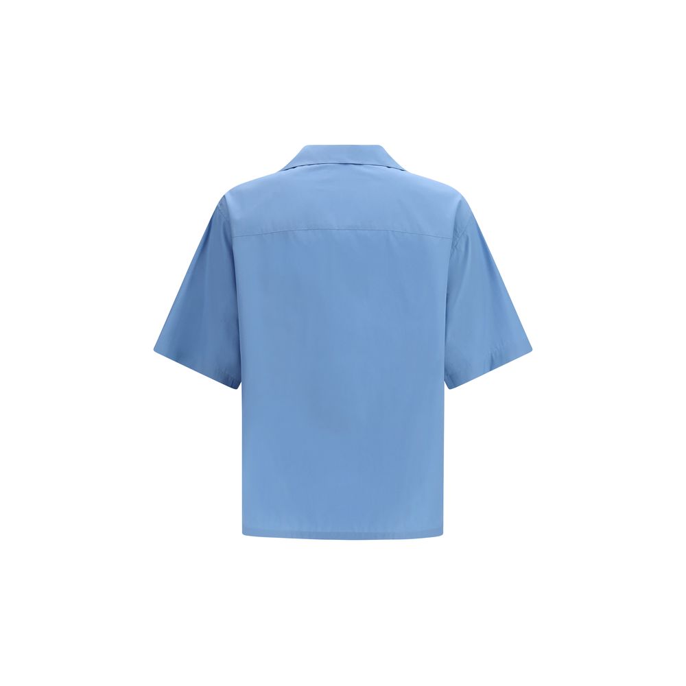 Marni Blue Cotton Shortsleeve Shirt