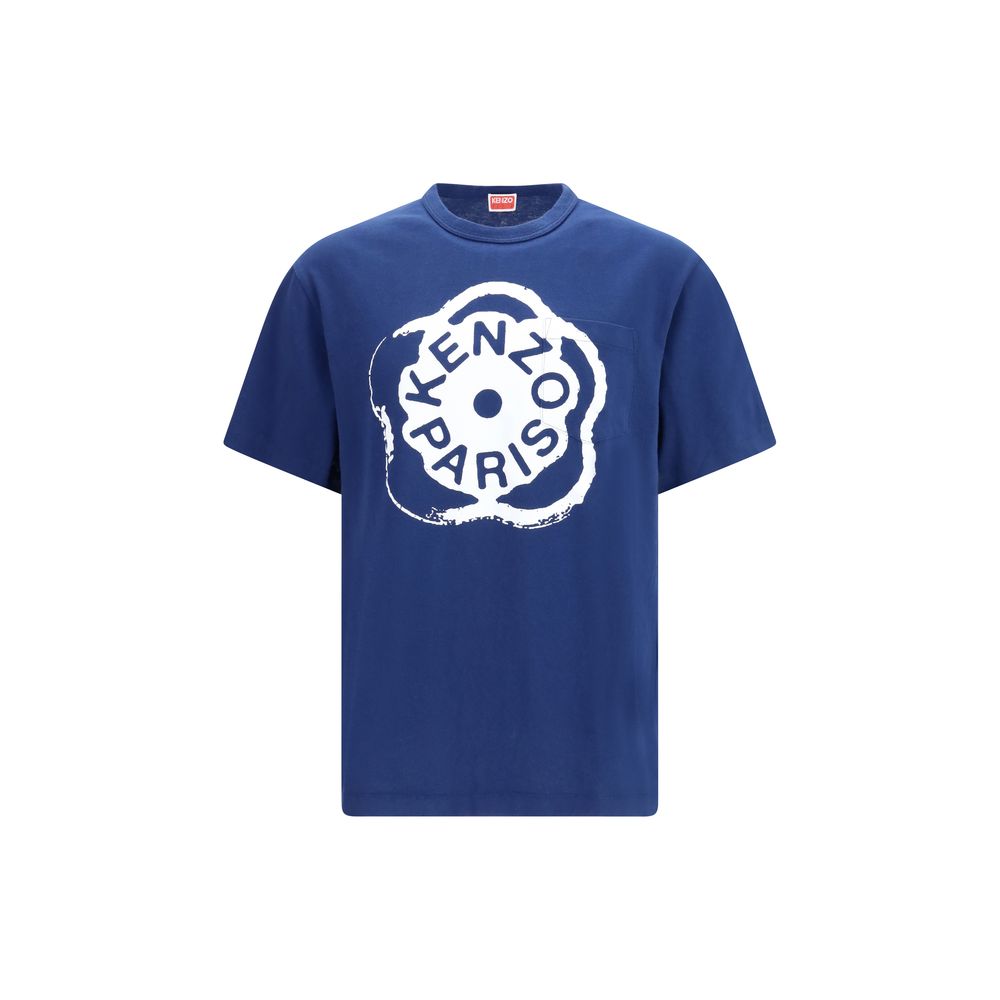 Kenzo Blue Cotton T-Shirt